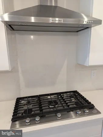 a close view of stove