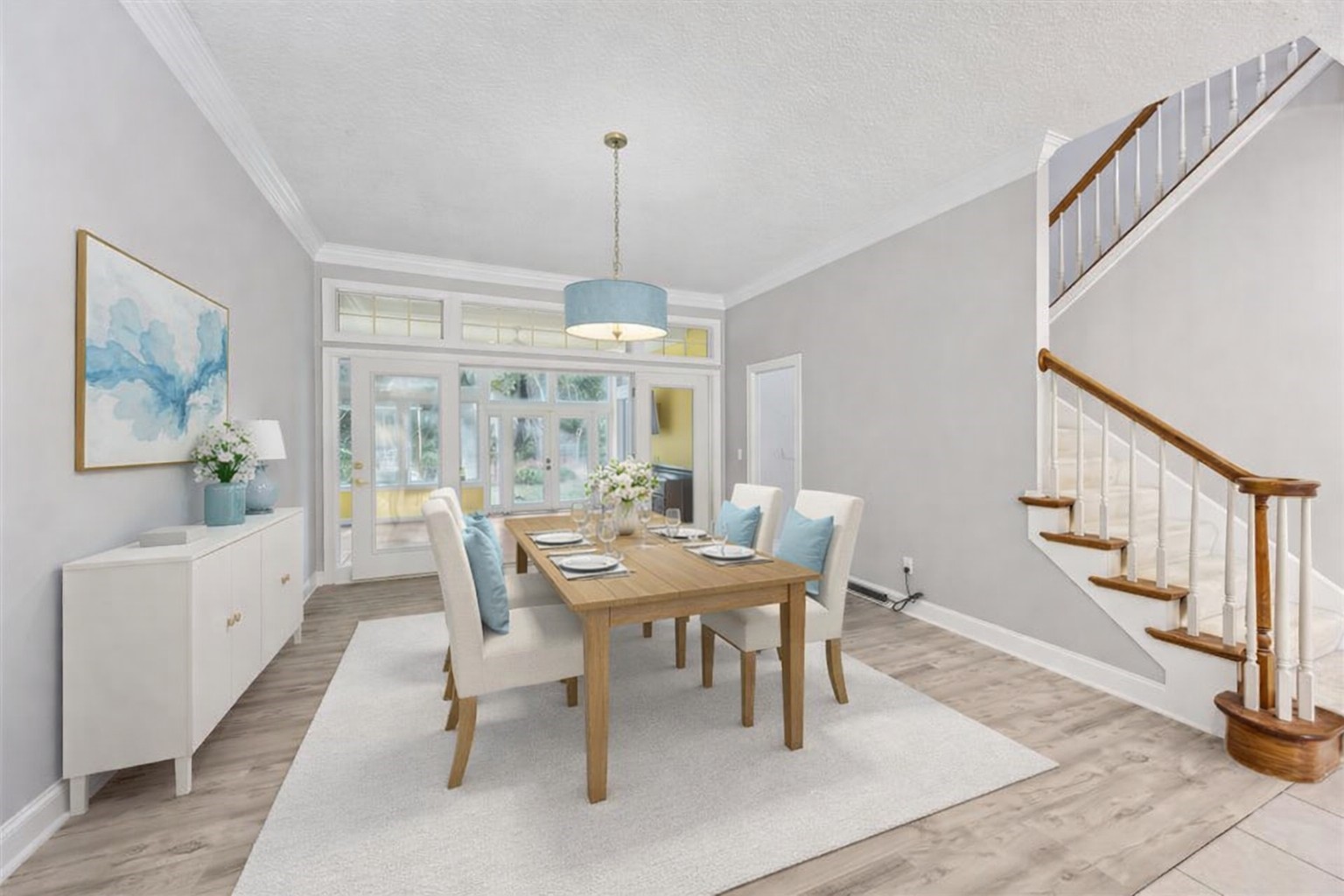4433 Bean Street Fernandina Beach, FL 32034 - Photo 12 of 79 a view of a dining room with furniture window and wooden floor