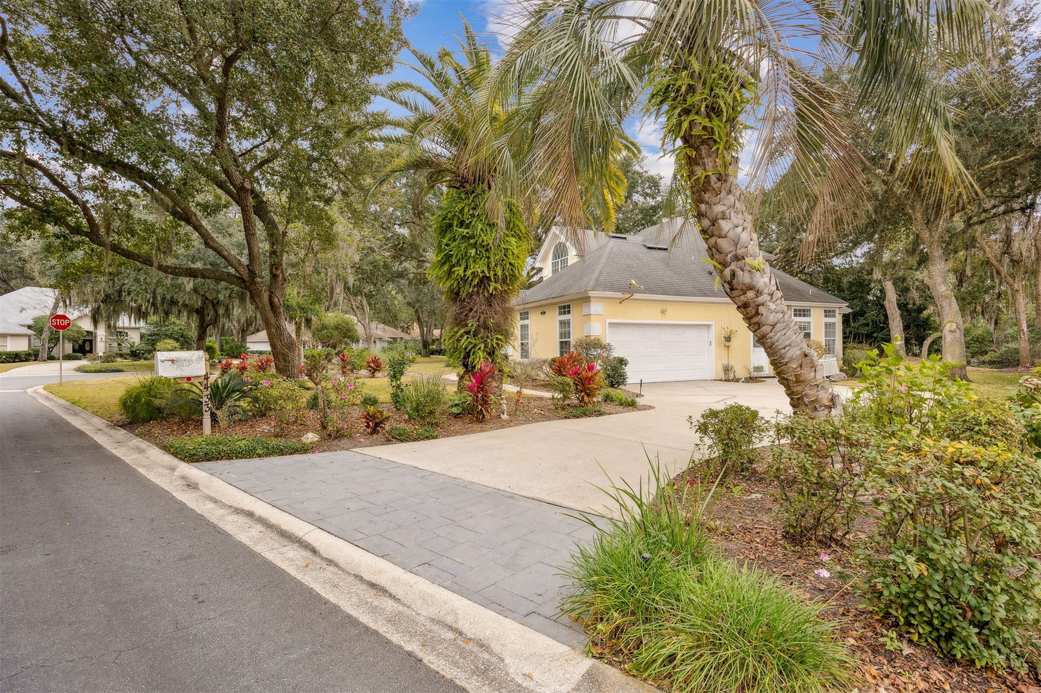 4433 Bean Street Fernandina Beach, FL 32034 - Photo 67 of 79 a view of a yard with plants and trees