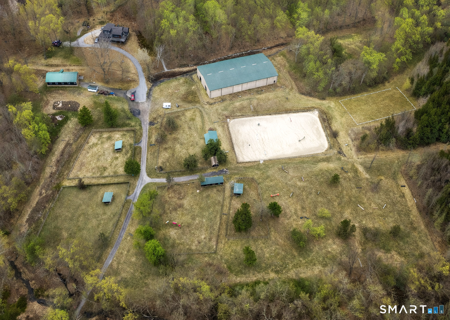 40 Acre Equestrian Training Complex Right at Home