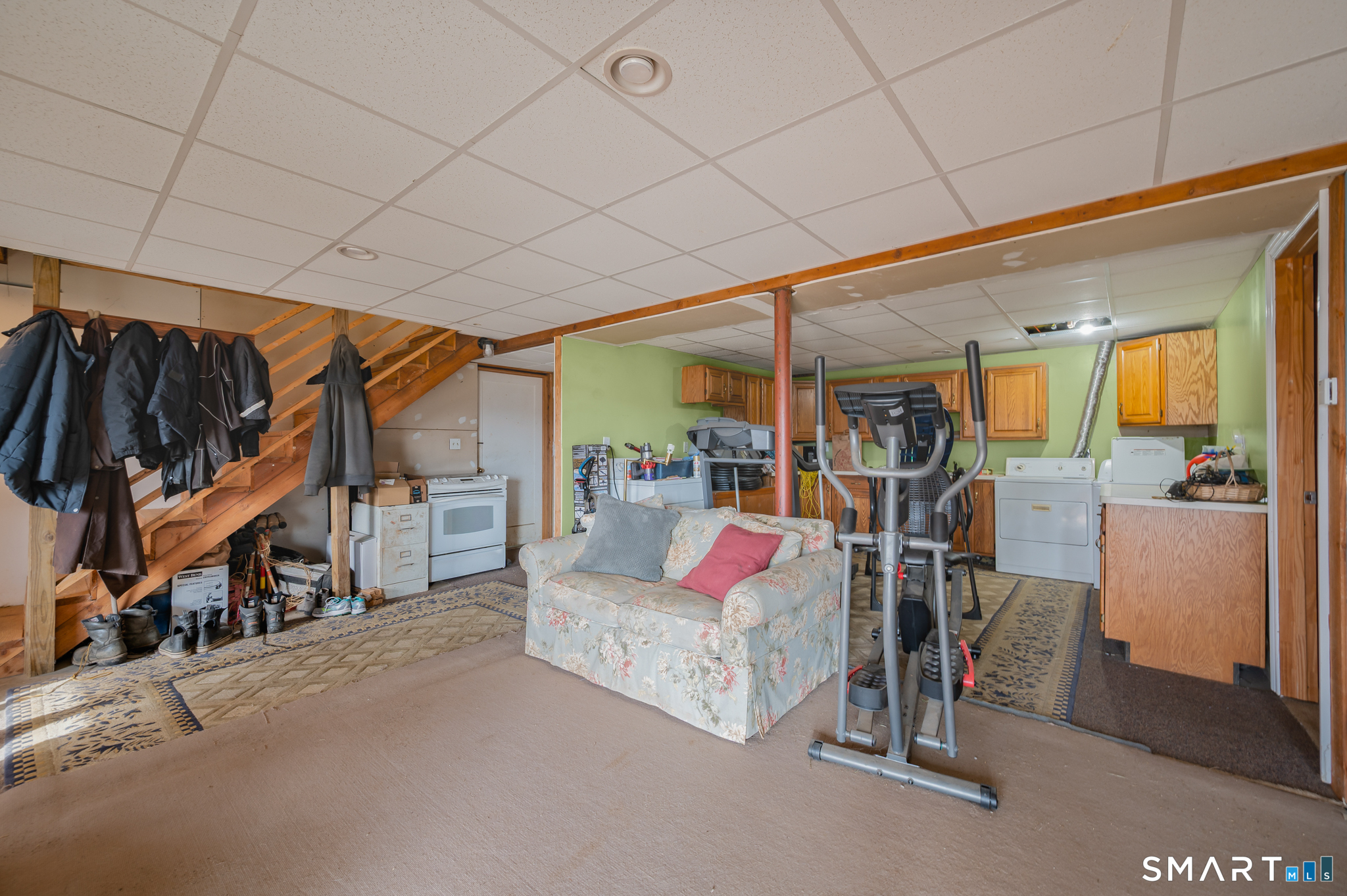 76 Cowles Road Woodbury, CT 06798 - Photo 35 of 39 Walk out Lower Level with Kitchenette