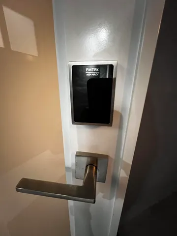 a close view of a sink