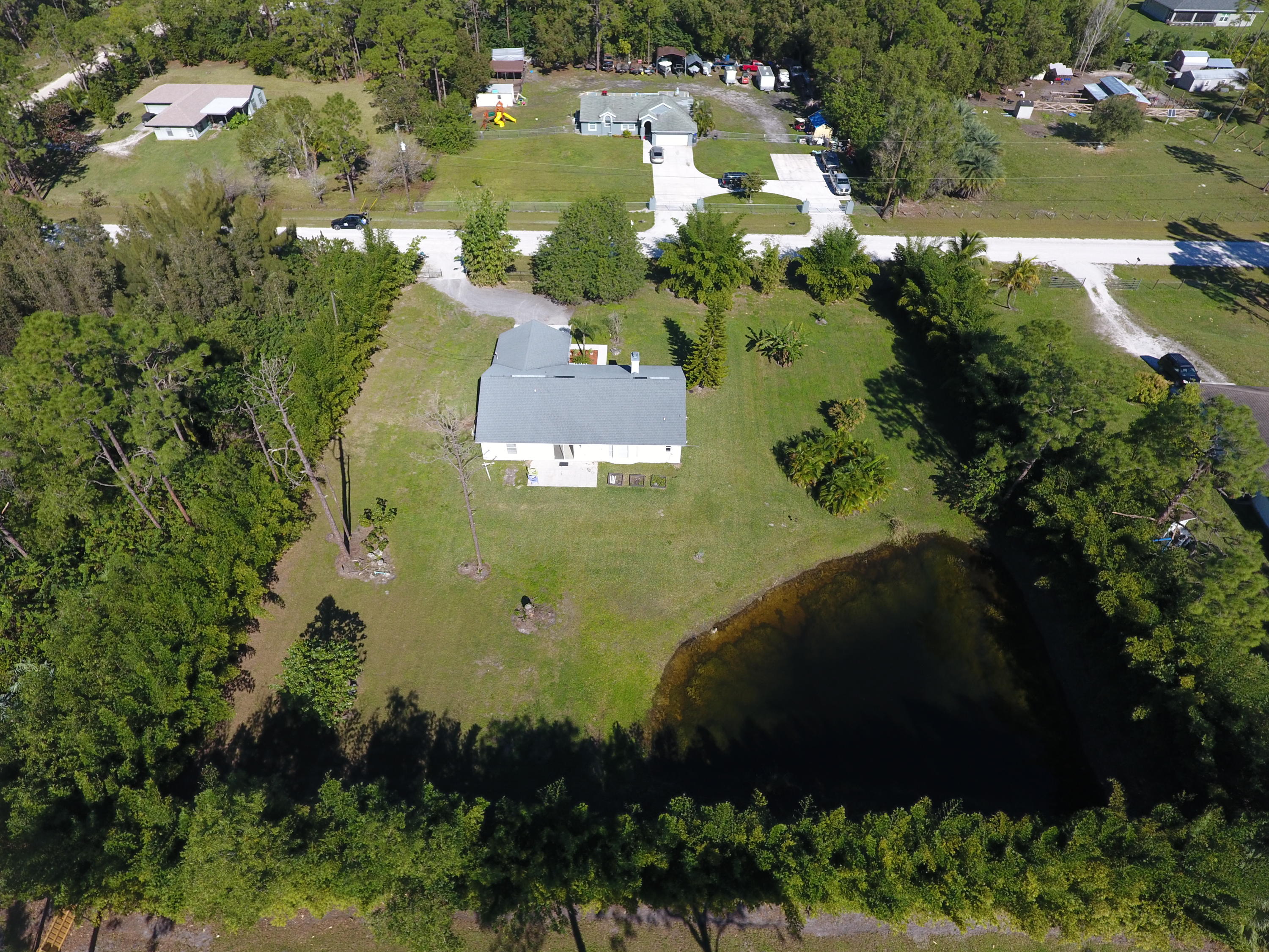 18916 93rd Road North Loxahatchee, FL 33470 - Photo 17 of 20 Aerial from Rear of Home