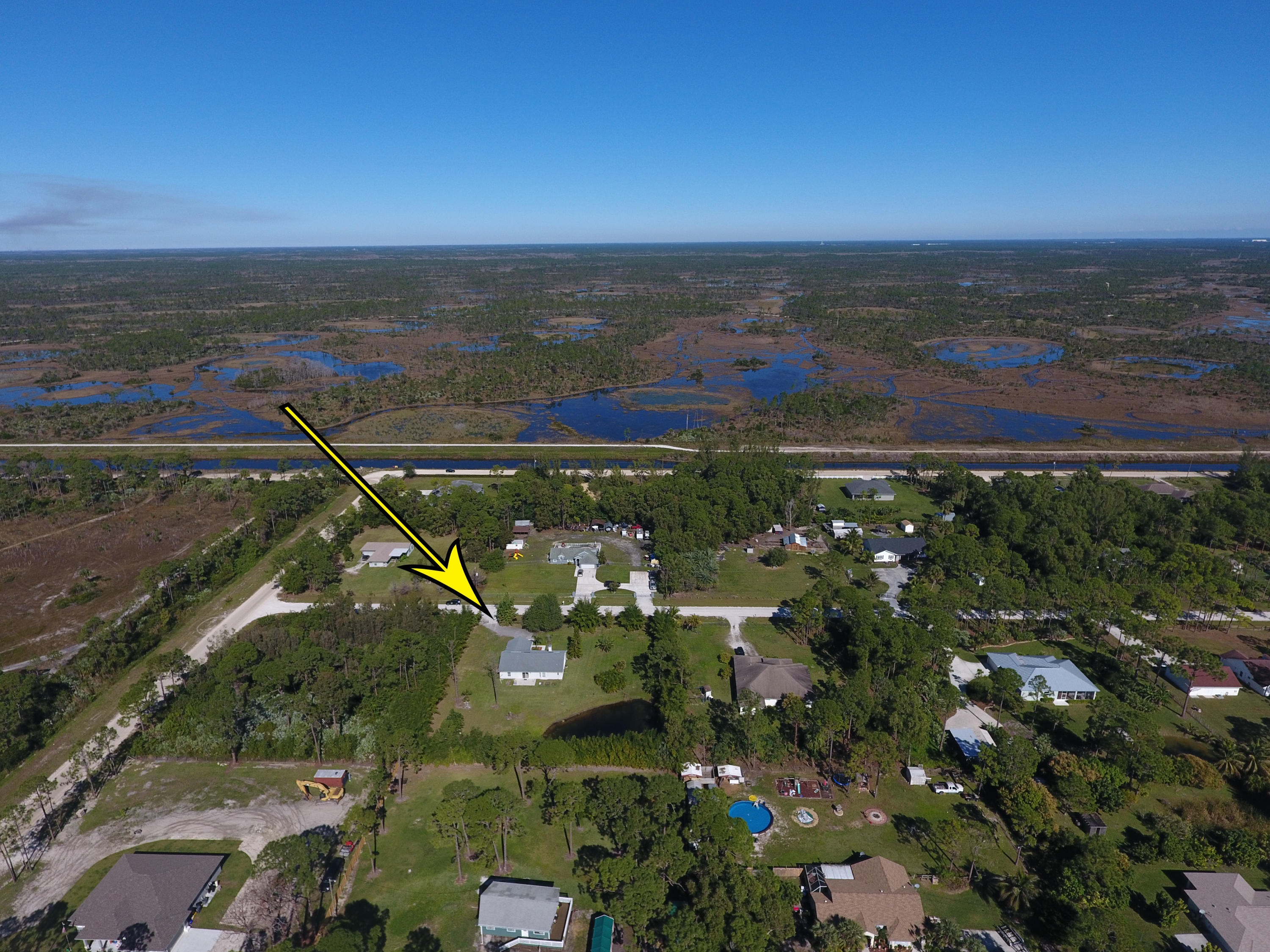 18916 93rd Road North Loxahatchee, FL 33470 - Photo 19 of 20 Aerial Horizon, Lookng North