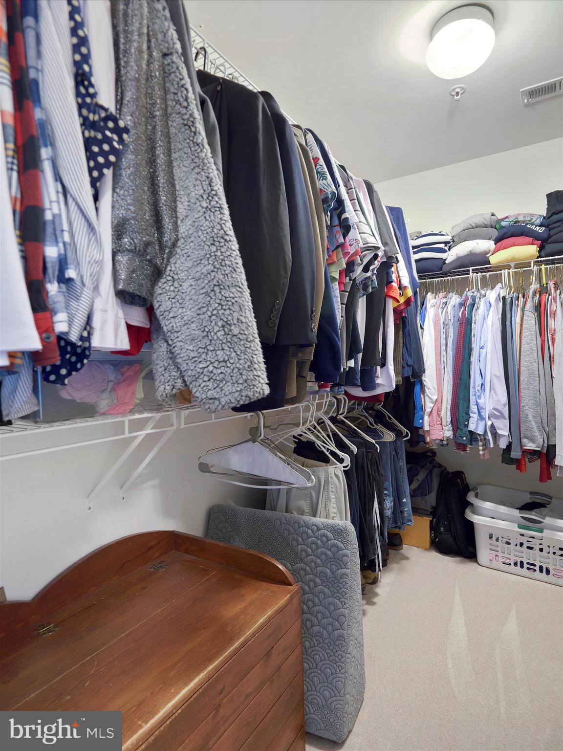 6200 Payton Way Frederick, MD 21703 - Photo 26 of 62 a view of walk in closet with clothes and shoes