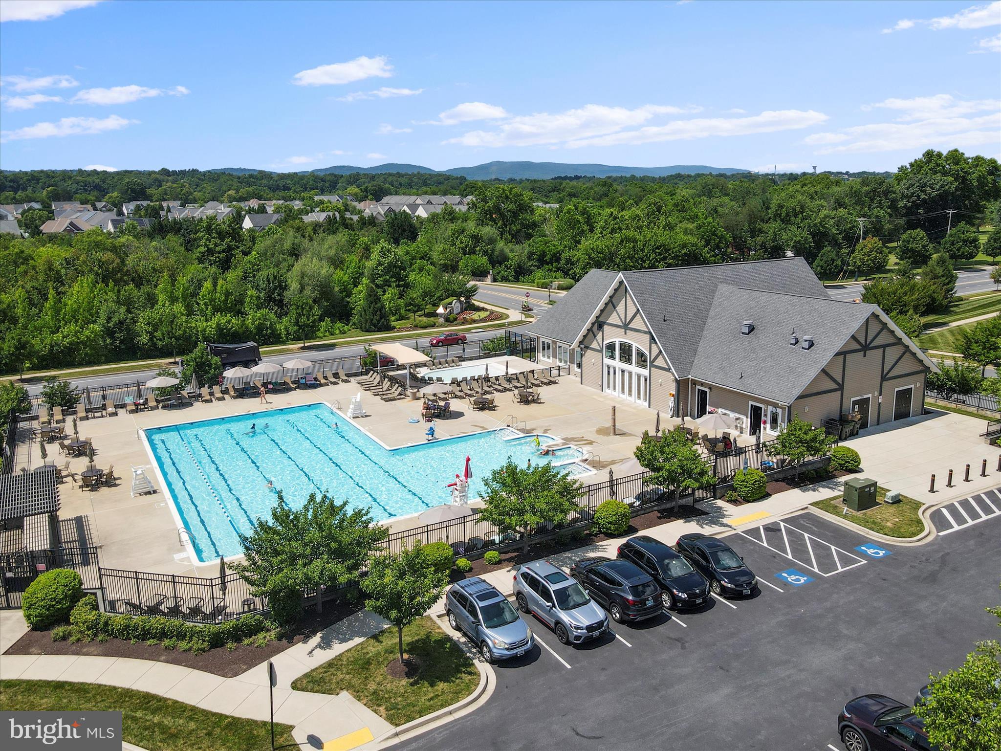 6200 Payton Way Frederick, MD 21703 - Photo 54 of 62 an aerial view of a house with a garden