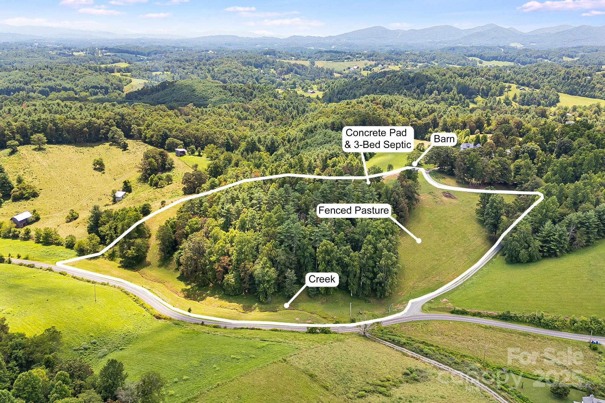 Tbd Don Felmet Road Marshall, NC 28753 - Photo 2 of 13 an aerial view of residential houses with outdoor space