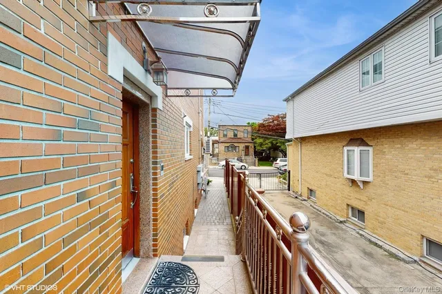 a bathroom with a sink a mirror and shower