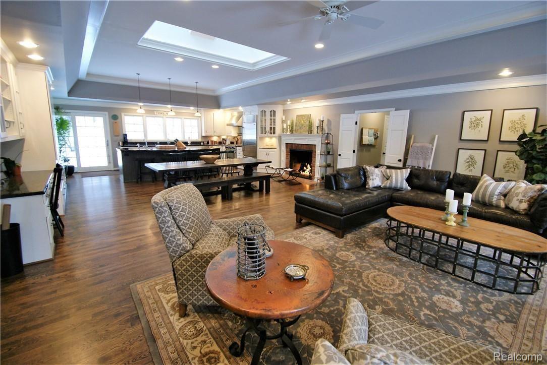 Kitchen and Family Room