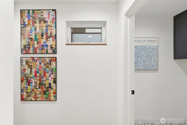 a very nice looking room with a large window