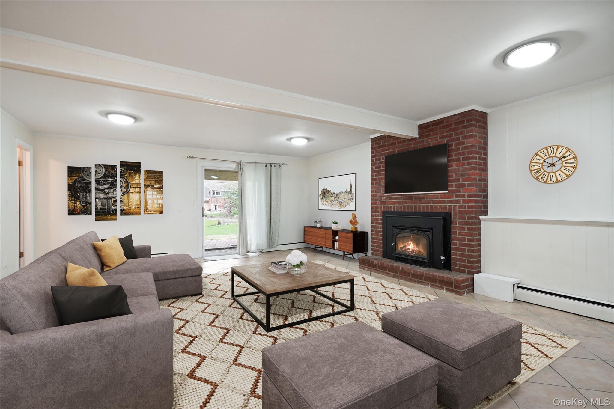 408 North Salem Road Brewster, NY 10509 - Photo 4 of 32 Virtually Staged Lower Level Family Room