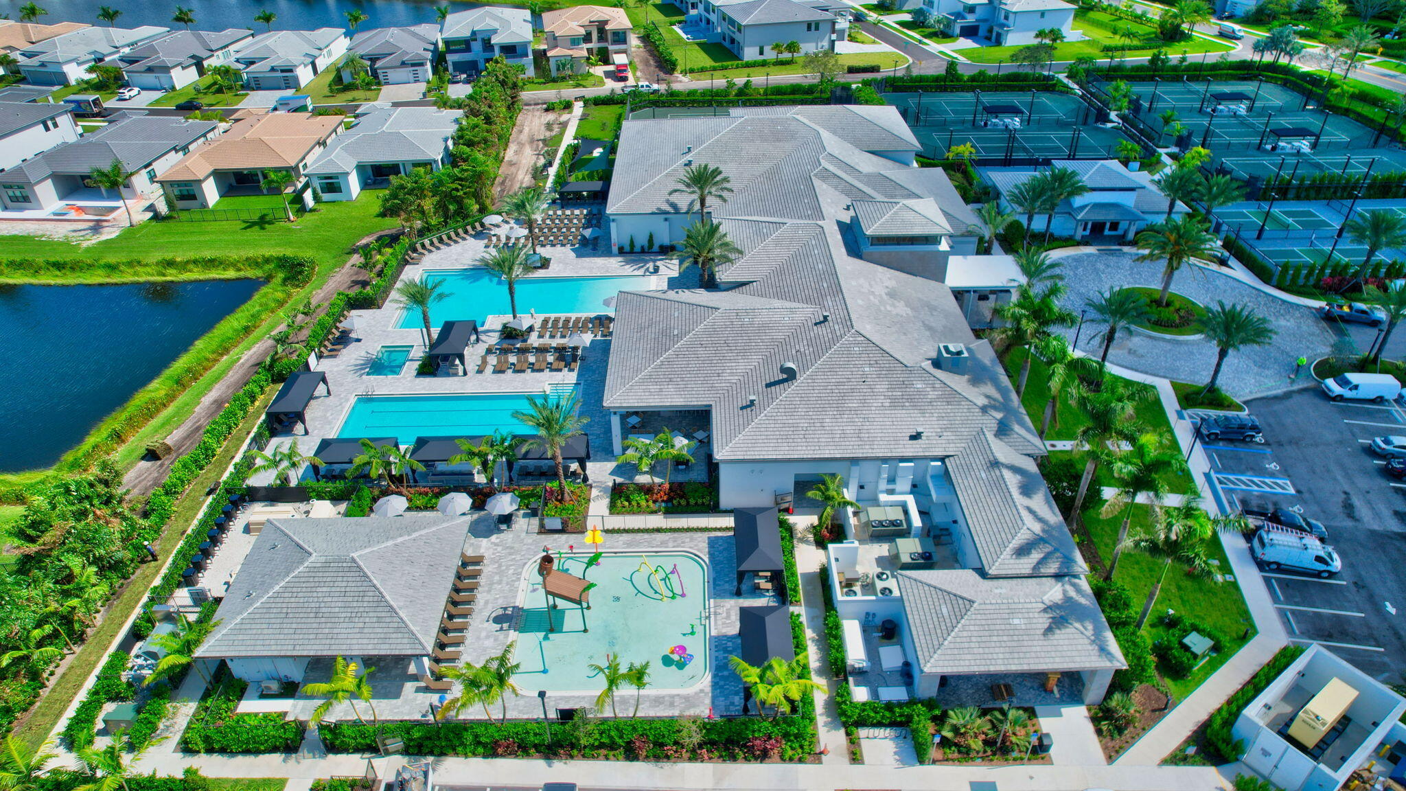 20370 Whistling Straits Way Boca Raton, FL 33434 - Photo 34 of 40 an aerial view of multiple houses with yard