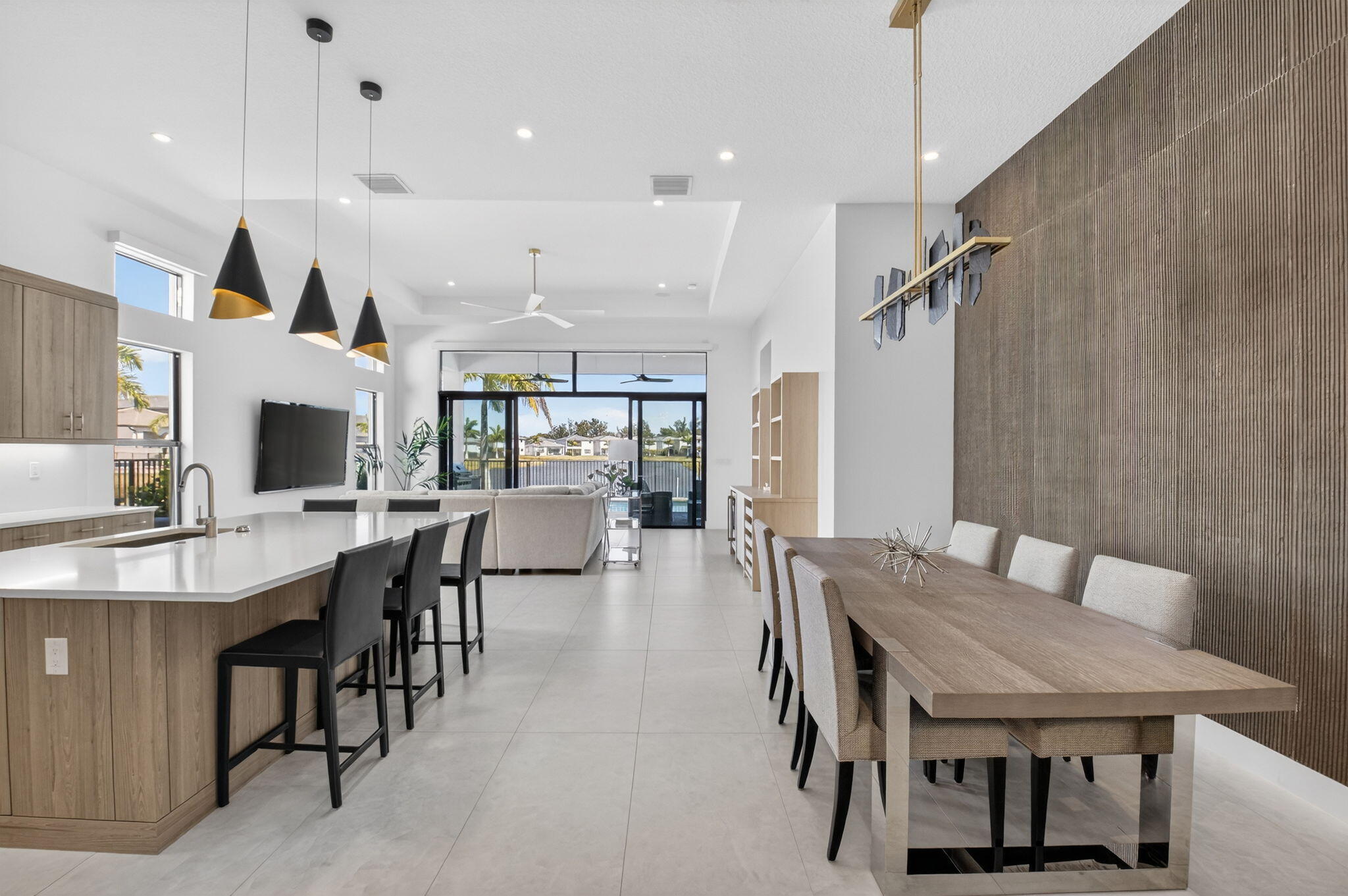 20370 Whistling Straits Way Boca Raton, FL 33434 - Photo 4 of 40 a large kitchen with a table and chairs