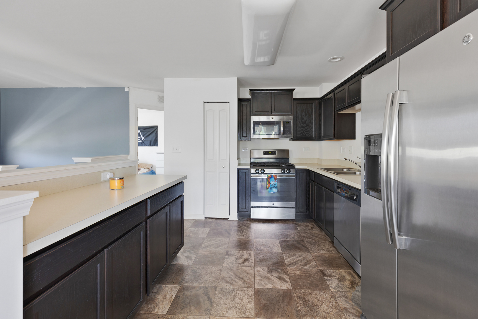 1651 Ruby Drive Pingree Grove, IL 60140 - Photo 11 of 26 a kitchen with stainless steel appliances a refrigerator and a sink