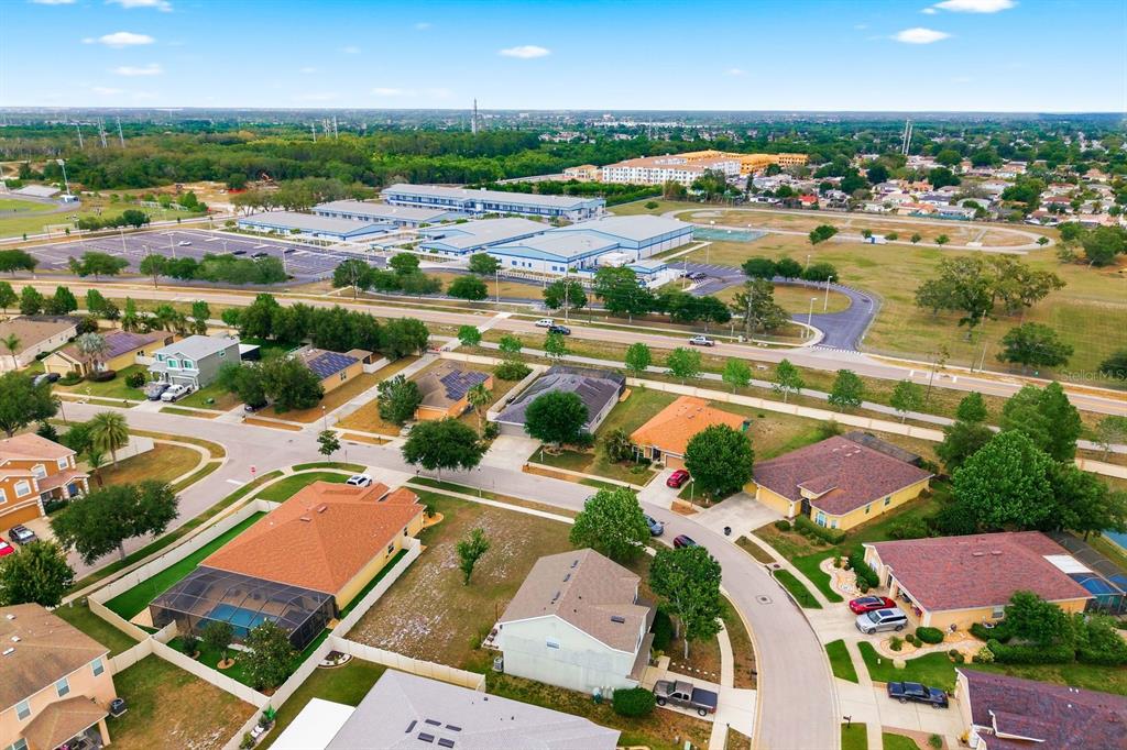 2423 Triggerfish Court Holiday, FL 34691 - Photo 46 of 71 an aerial view of residential houses with outdoor space
