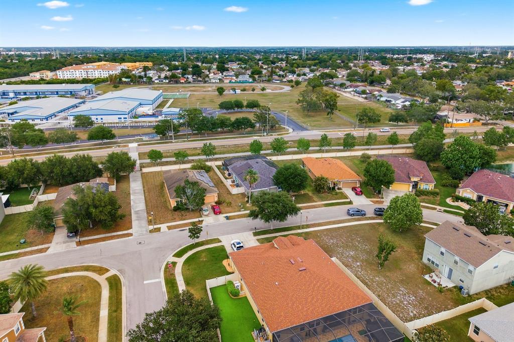 2423 Triggerfish Court Holiday, FL 34691 - Photo 64 of 71 an aerial view of residential houses with outdoor space and swimming pool