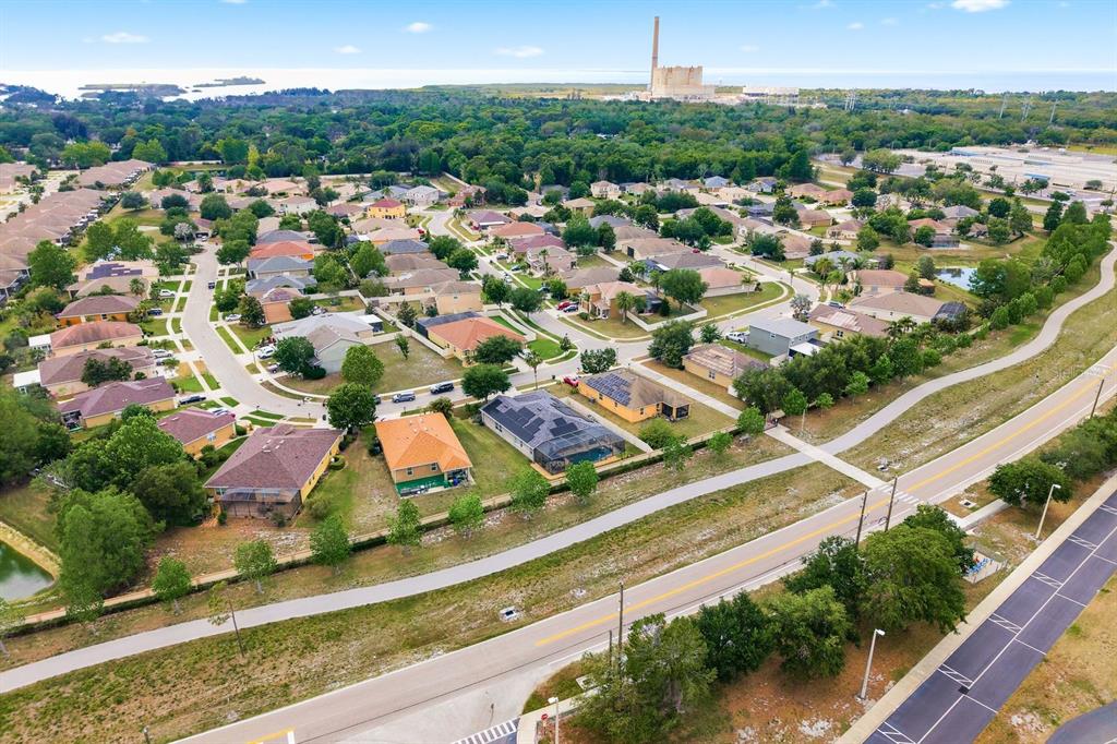 2423 Triggerfish Court Holiday, FL 34691 - Photo 66 of 71 an aerial view of residential houses with outdoor space and street view