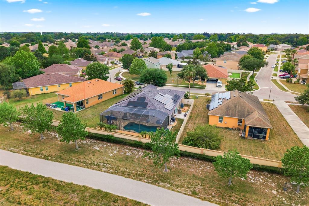2423 Triggerfish Court Holiday, FL 34691 - Photo 69 of 71 an aerial view of residential houses with outdoor space and street view