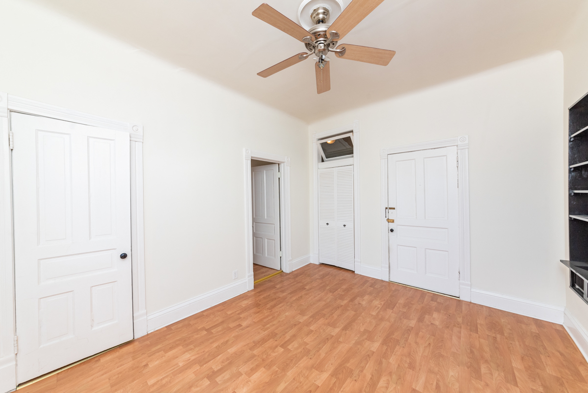 3300 North Racine Avenue, Unit 3 Chicago, IL 60657 - Photo 3 of 17 a view of empty room with a ceiling fan