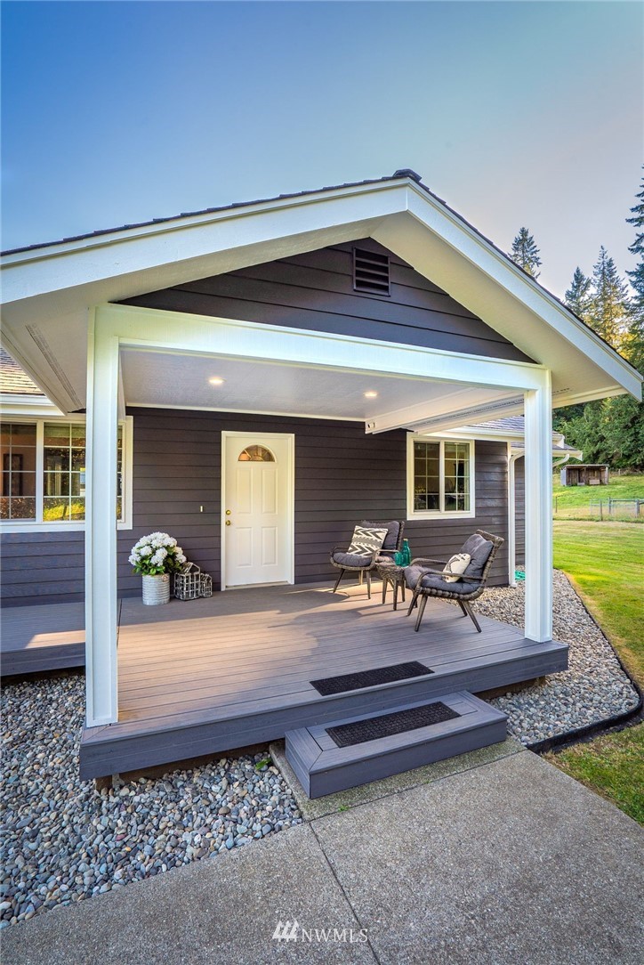 18724 Dubuque Road Snohomish, WA 98290 - Photo 5 of 38 a front view of house with outdoor seating