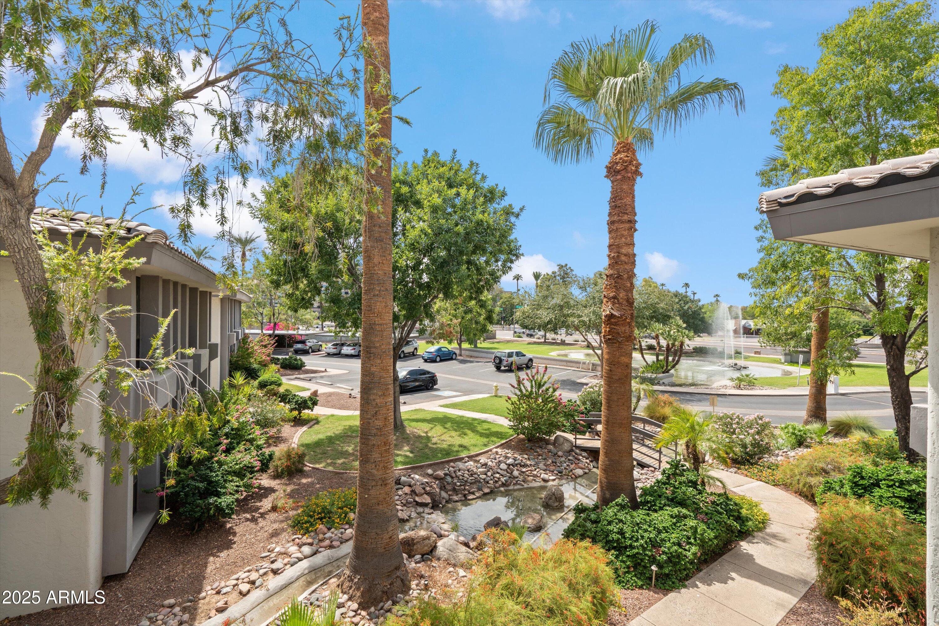 5201 North 24th Street, Unit 206 Phoenix, AZ 85016 - Photo 13 of 39 a view of a street with flower plants