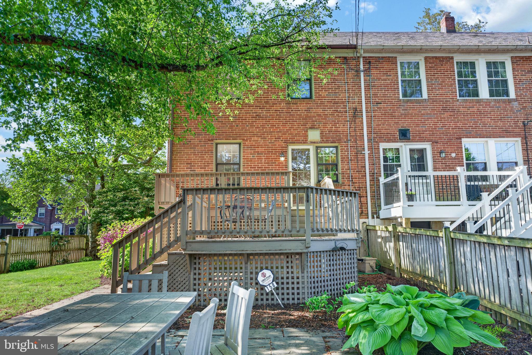 158 Hopkins Road Baltimore, MD 21212 - Photo 51 of 68 Charming backyard retreat with deck.