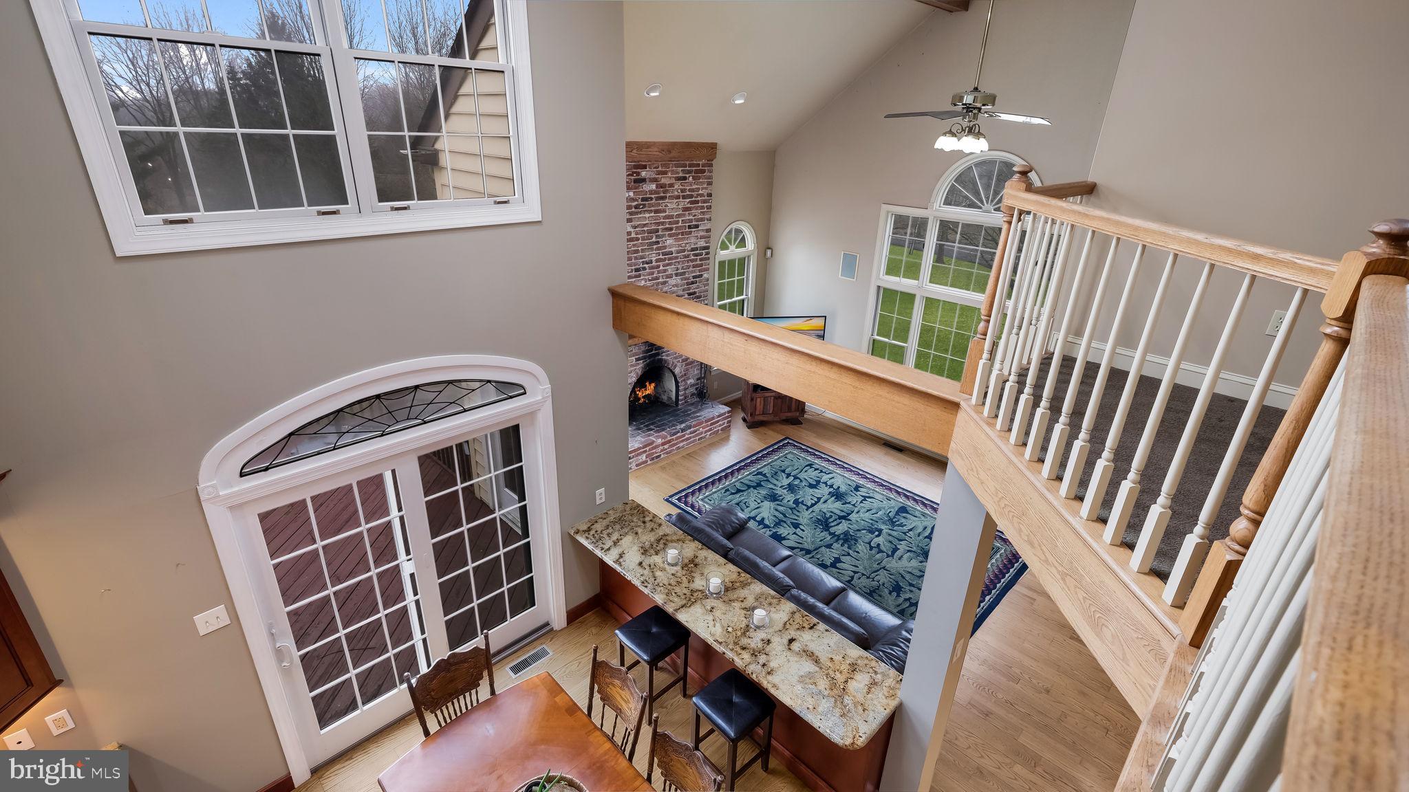 4700 Nottingham Way Doylestown, PA 18902 - Photo 21 of 40 Family Room/Breakfast Room from Above