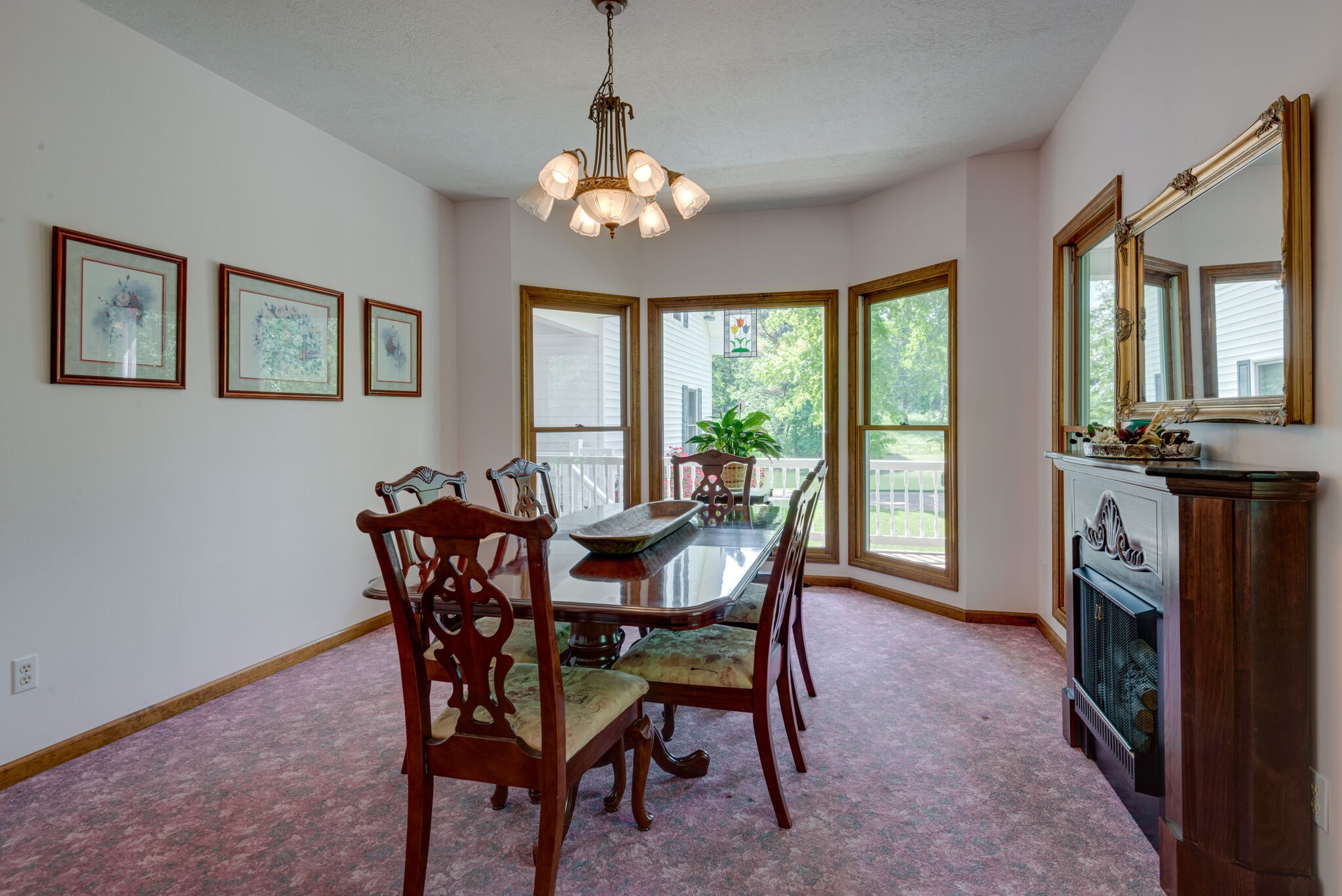 1880 Tom Brown Road McEwen, TN 37101 - Photo 8 of 54 Very large dining room with bay window Lots of natural light