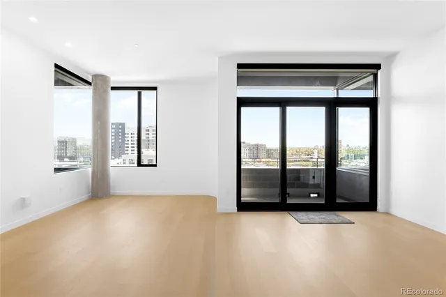 a view of kitchen and a window