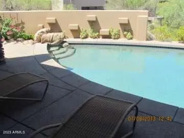 a close view of dining table