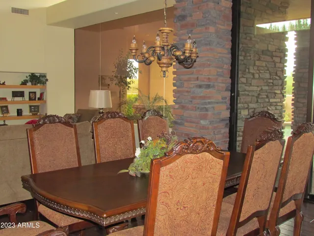 a living room filled with furniture