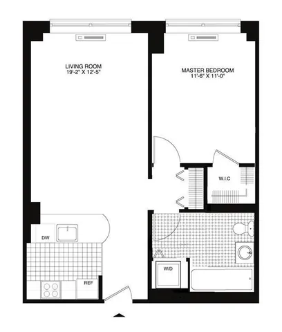 $3,200 | 102 Christopher Columbus Drive, Unit 303, Jersey City, NJ 07302