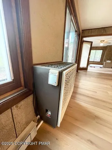 a view of water heater room