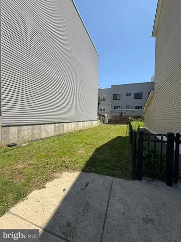 a backyard of a house