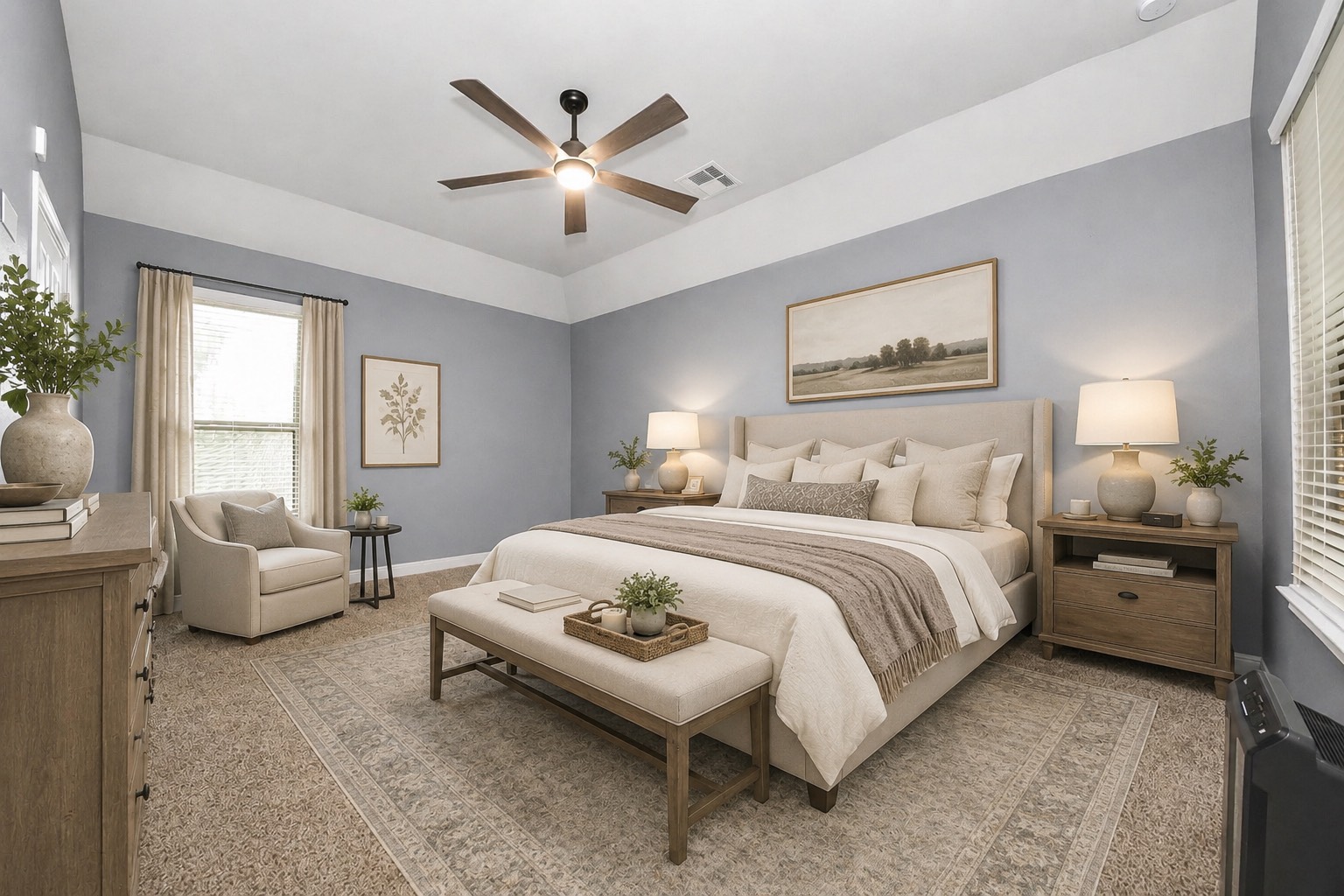 24523 Eucalyptus Way Spring, TX 77373 - Photo 23 of 32 Virtually Staged Bedroom for visualization purposes only.