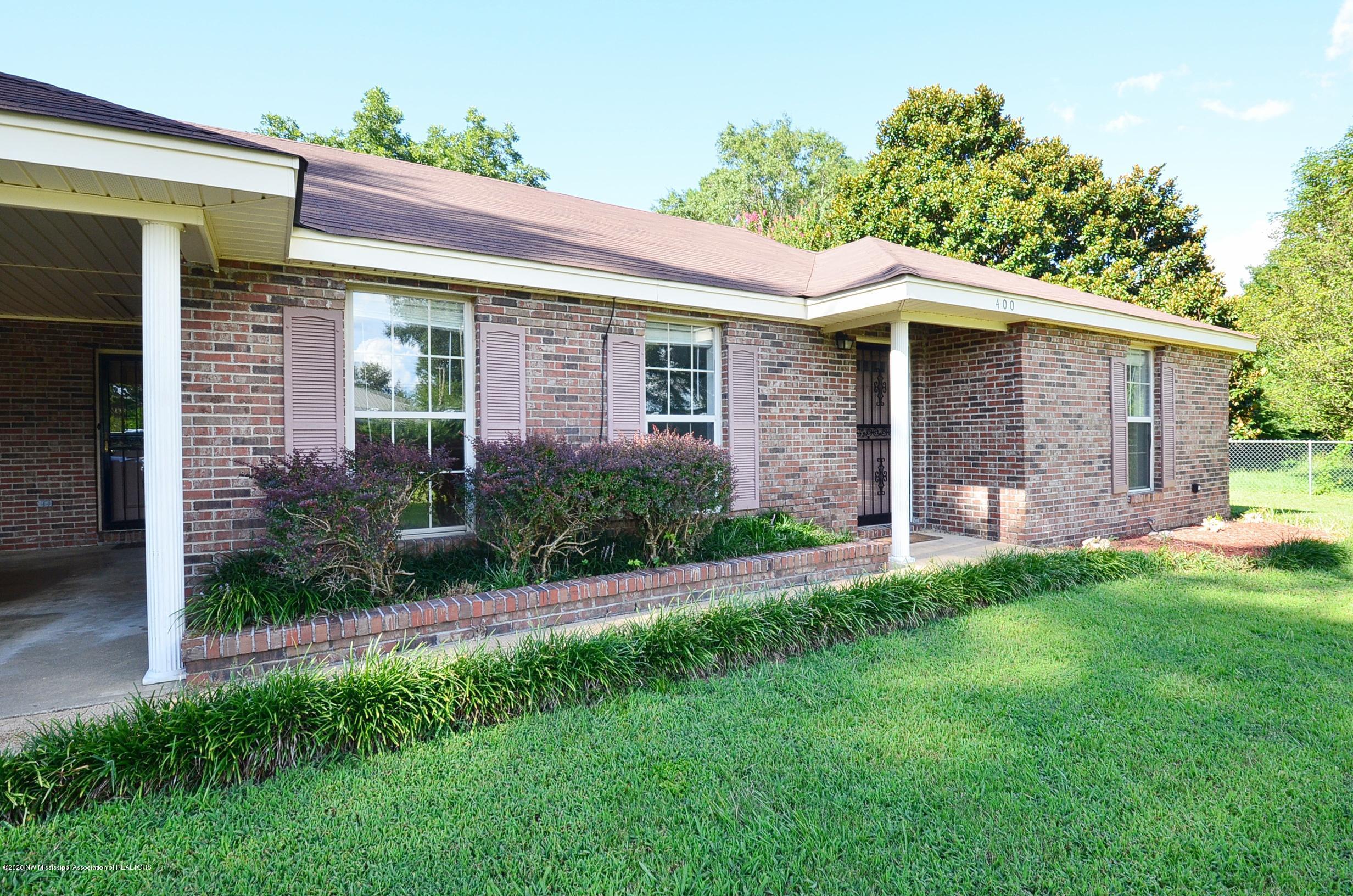 Landscaping front