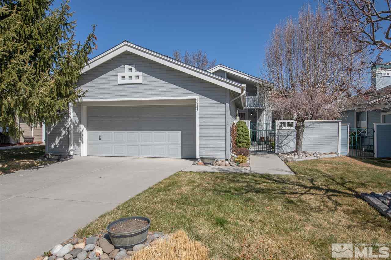 3345 Blackstone Court Reno, NV 89509 - Photo 2 of 29 a front view of a house with garage