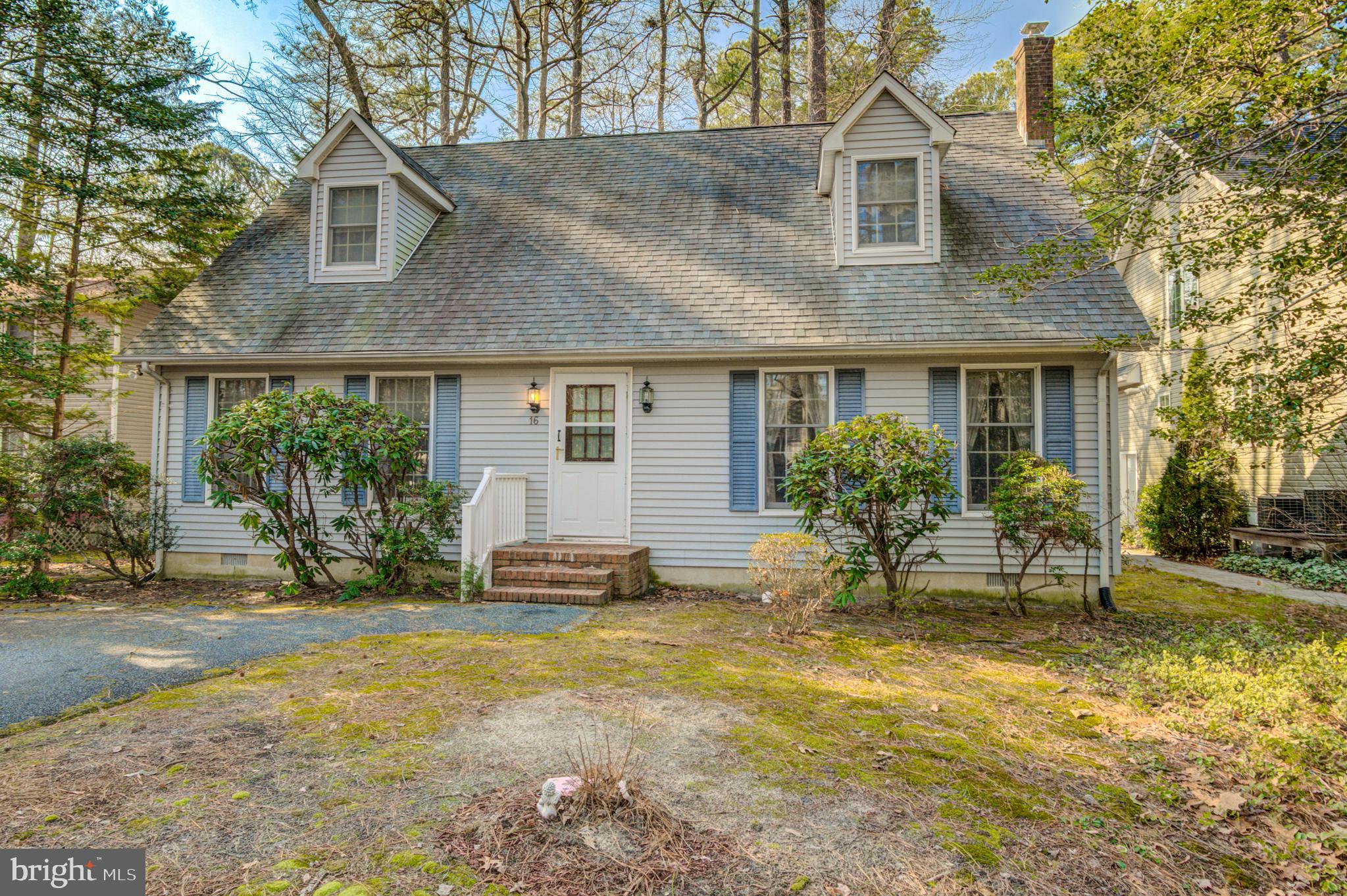 16 Canal Road Ocean Pines, MD 21811 - Photo 53 of 56 a front view of house with outdoor seating