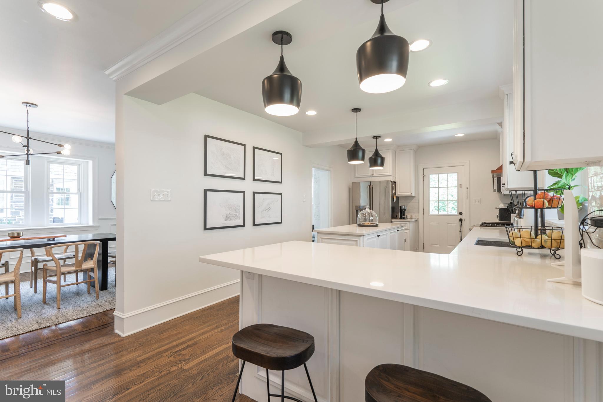 349 Wister Road Wynnewood, PA 19096 - Photo 13 of 46 Kitchen Counter Seating