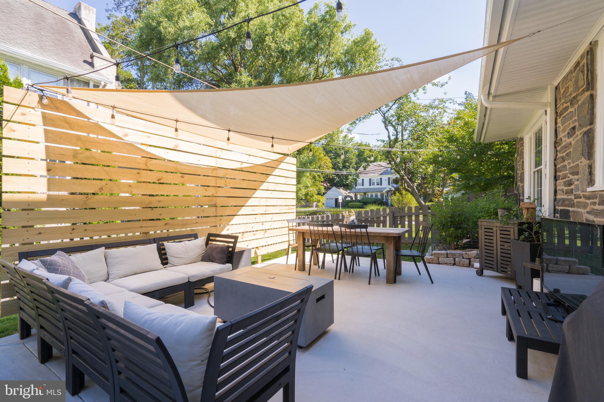 349 Wister Road Wynnewood, PA 19096 - Photo 41 of 46 Side Patio