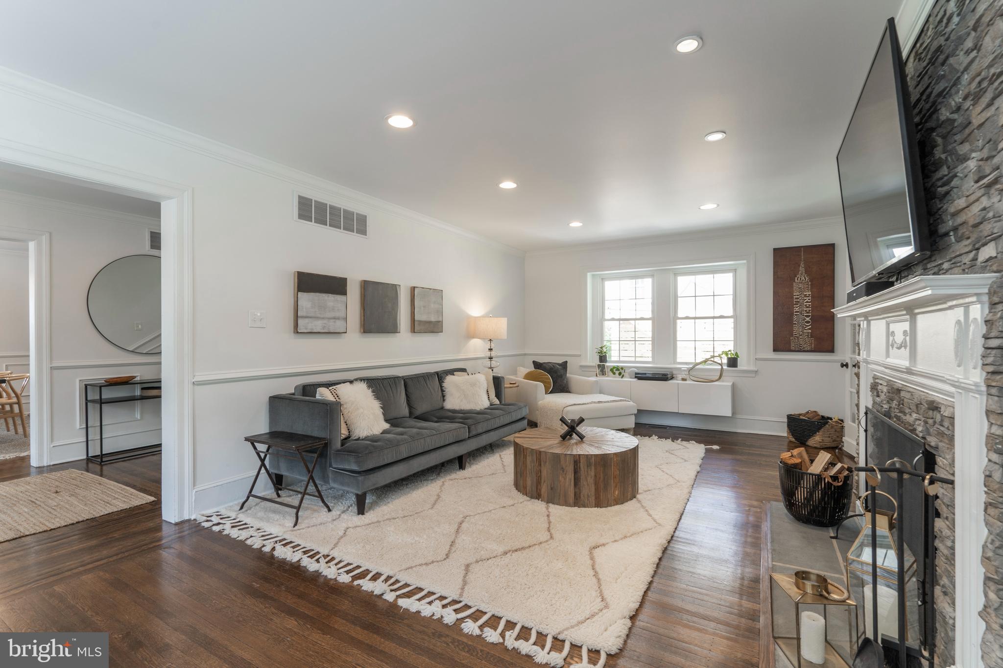 349 Wister Road Wynnewood, PA 19096 - Photo 6 of 46 Living Room