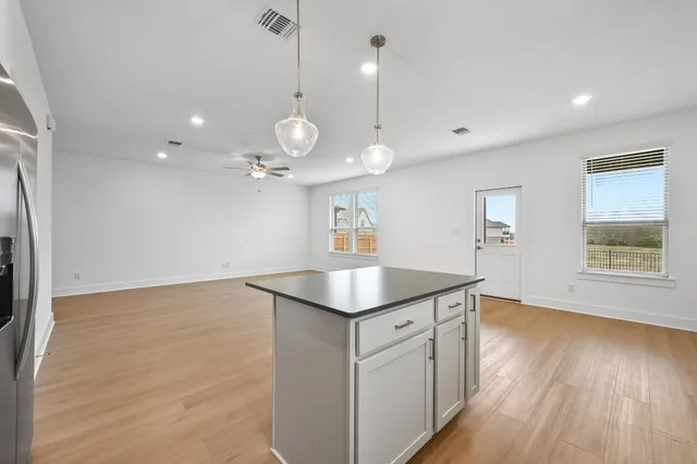 a view of an outdoor space and deck of the house