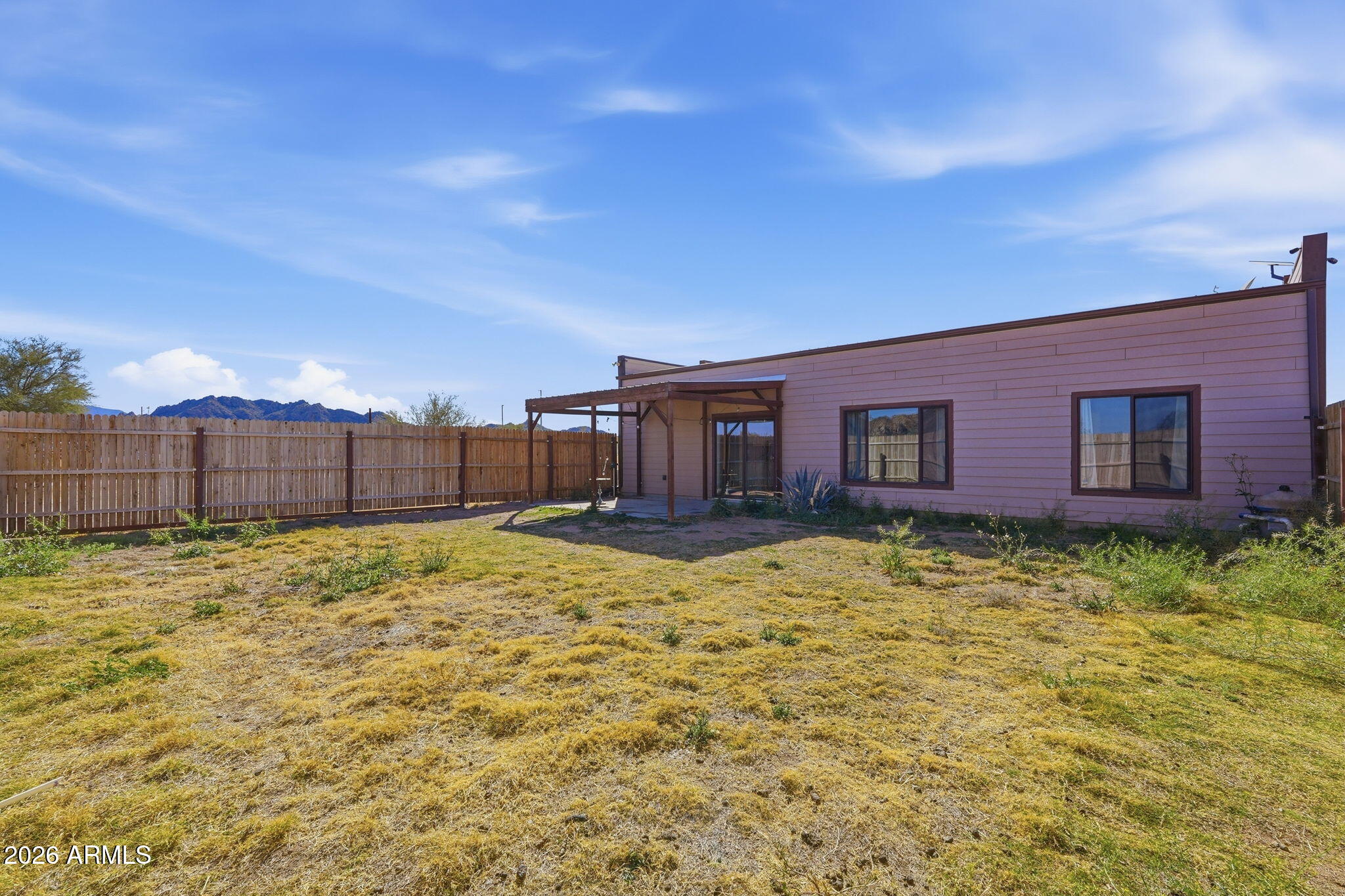 1289 South Oak Road Maricopa, AZ 85139 - Photo 29 of 39 a view of a backyard