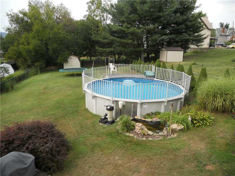 1251 Rinaldi Street Verona, PA 15147 - Photo 12 of 14 Swimming Pool/Hot Tub/Sauna. Large Rear Fenced-in yard with above ground pool