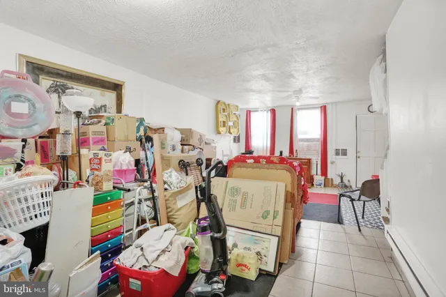 a room with storage and utility