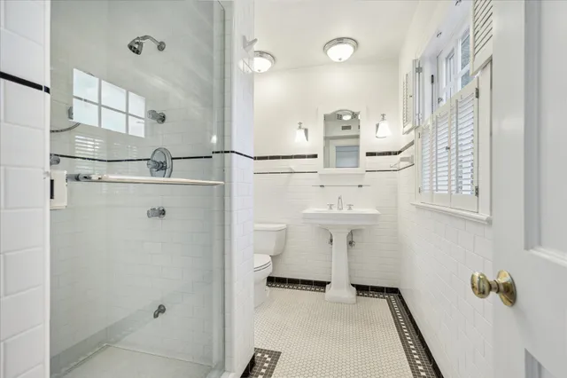 a view of balcony with furniture