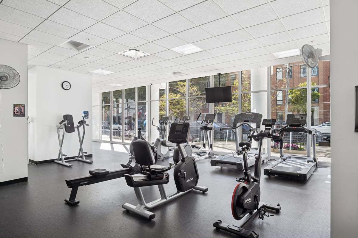 1629 South Prairie Avenue, Unit 801 Chicago, IL 60616 - Photo 26 of 33 a view of a room with gym equipment