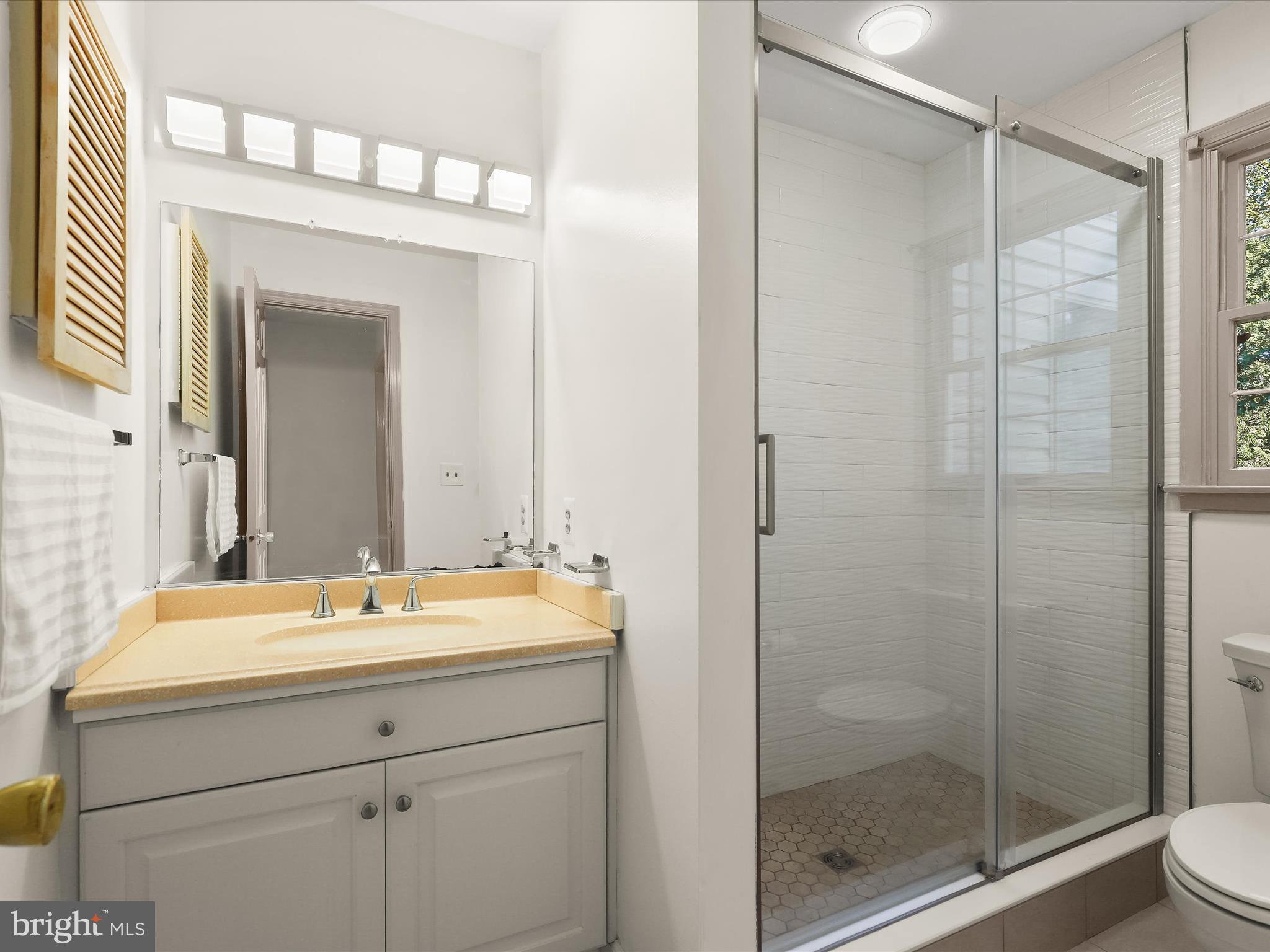 13719 Killarney Court Phoenix, MD 21131 - Photo 38 of 81 a bathroom with a shower sink and mirror