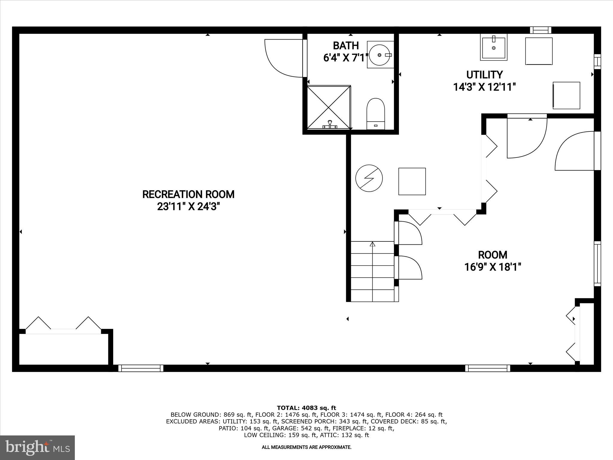 13719 Killarney Court Phoenix, MD 21131 - Photo 72 of 81 1st_floor_13719_killarney_court_phoenix_with_dim