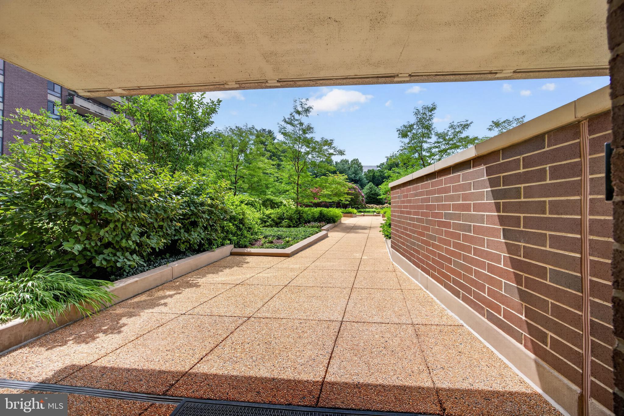 1800 Old Meadow Road, Unit 101 McLean, VA 22102 - Photo 63 of 77 private outdoor space just by the condo